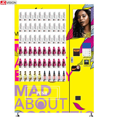 22inch máquina de venda automática cosmética, cuidados com a pele do prego de Mini Vending Machine For Masks