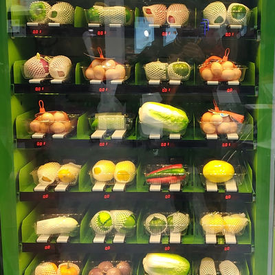 Do almoço escolar automático da máquina de venda automática dos vegetais de fruto da salada máquinas de venda automática pequenas