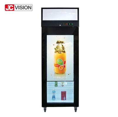 JCVISION porta esticada 42 polegadas Digital do refrigerador da exposição do LCD da barra que anuncia o monitor