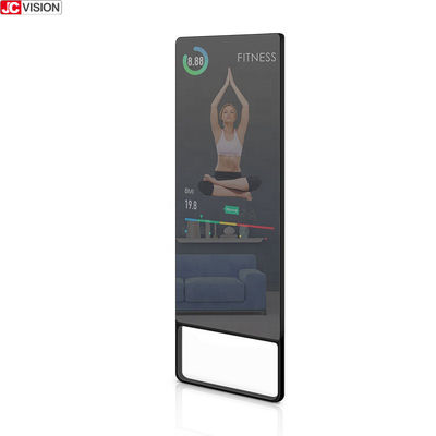 Gym do Smart Home do espelho do painel LCD 43inch DIY Smart para a aptidão da ioga