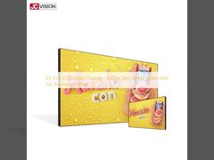 Display de vídeo LCD de 55 polegadas, parede de vídeo Zero Bezel para centro de negócios
