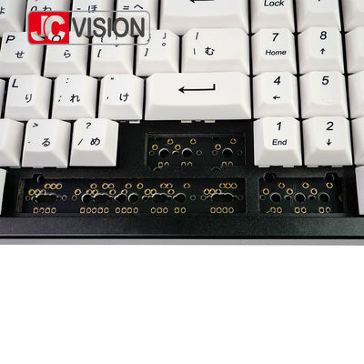 O PWB programável Swappable não quente mecânico do teclado das chaves DIY de JCVISION 96 apoia o ANSI