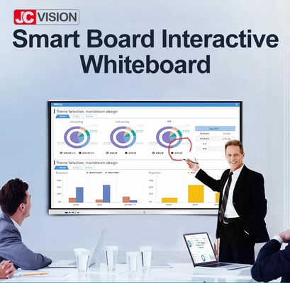 65 sistema duplo Whiteboard do tela plano interativo esperto da polegada 4k para a educação