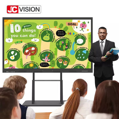 JCVISION 55 - placa de educação ultra esperta de 110Inch 4K 4 + 64GB Android 11,0