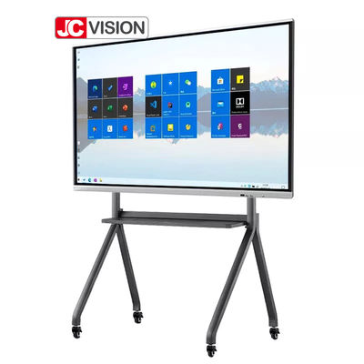 JCVISION 55 - 110 polegadas com tela sensível ao toque para sala de aula inteligente para ensino