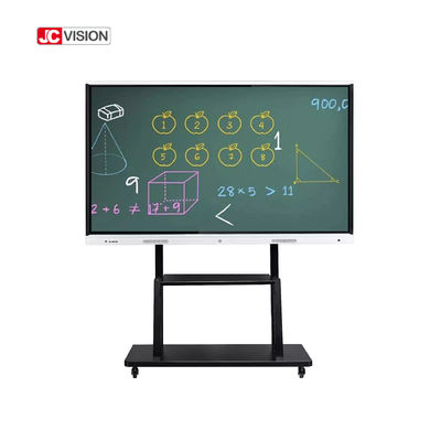 Painel de toque Android de ensino educacional do painel LCD de JCVISION 11,0 Whiteboard esperto