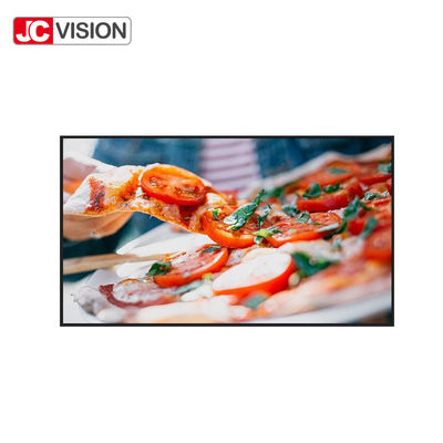 43 / quadro estreito LCD da moldura 55inch que anuncia placas do menu de Digitas da exposição para restaurantes