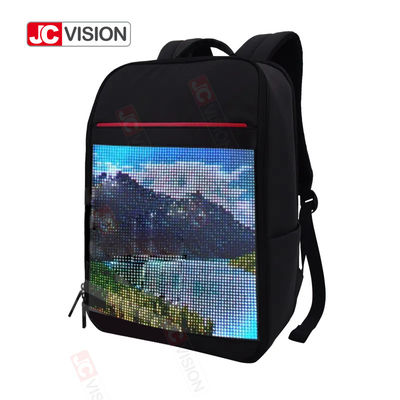 Luminosa tela de computador personalizável mochila de viagem 14 &quot;para o exterior