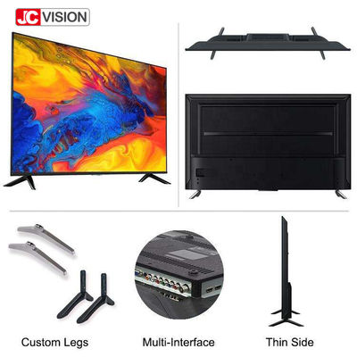 JCVISION 75 polegadas 4K Crystal UHD HDR 2060P LED Smart TV Televisão 65 polegadas 32 polegadas Smart com Wifi