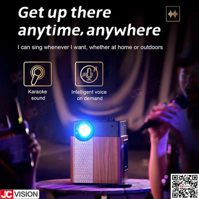 Jcvision Smart DLP Projector Outdoor Home Party Sala de Karaoke LED 1080P Projector