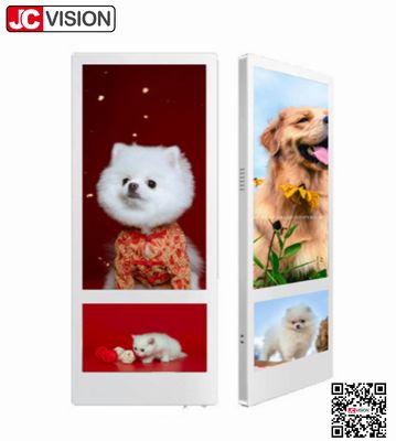 17- polegada TFT LCD Display HD Digital Signage Rede WiFi Multimédia Reprodução de publicidade Passageiro tela de elevador