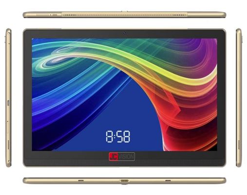 JCVISION 14 Inch Queue Display digital signage com FHD TP e 5V / 2A carregador USB