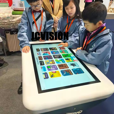 JCVision Master Series Multitouch Screen AC Power 32 polegadas Touch Table para Crianças