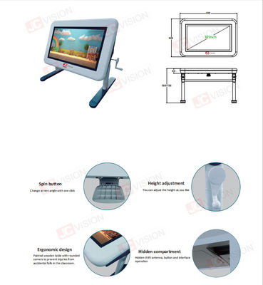 Mesa de Jogos Inteligente Android Touchscreen com Tela Grande de 32" JCVision