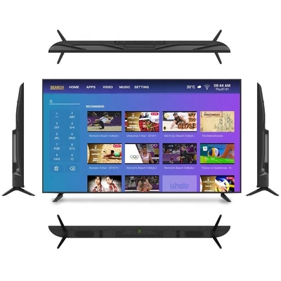 JCVision 75 polegadas Smart TV Android 12.0 Sistema operacional 300 Cd/M2 Com 56 idiomas de exibição