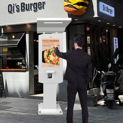 Nvidia Chipset 24 "Outdoor Waterproof IP55 Self Service Payment Kiosk Detalhes rápidos do terminal de pagamento de tela sensível ao toque externo