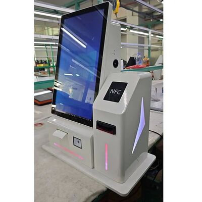 24 "LED Decoração Desktop Android Computador Touch Screen Quiosque de pagamento com cobrança de dinheiro