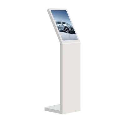 18.5 21,5 polegadas Self Service Digital Interactive Information Kiosk Tipo L Vertical Screen Touch Screen Kiosk Branco