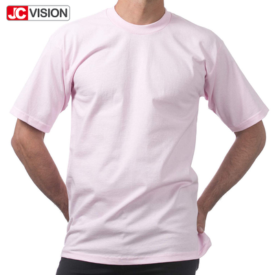 Camiseta JCVISION Masculina 100% Algodão Gola O Manga Curta Lisa Oversized Verão