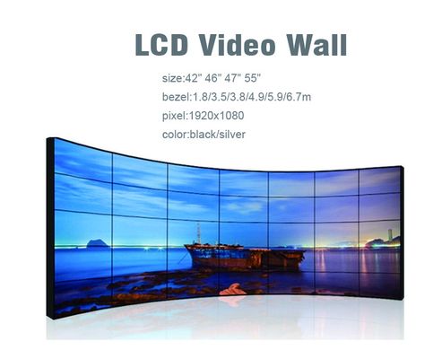 Parede video sem emenda video da exposição de parede 43inch de JCVISION LCD LCD HD