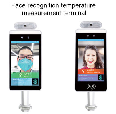 Varredor facial do reconhecimento e da temperatura do ósmio AI de Android 8 polegadas