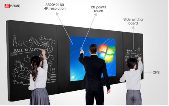 20 pontos da sala de aula Whiteboard interativo, 75inch Whiteboard interativo eletrônico
