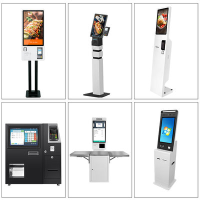 JCVISION Self Ordering Kiosks 24 polegadas Self Service Kiosk com menus em chinês/inglês e manual em inglês