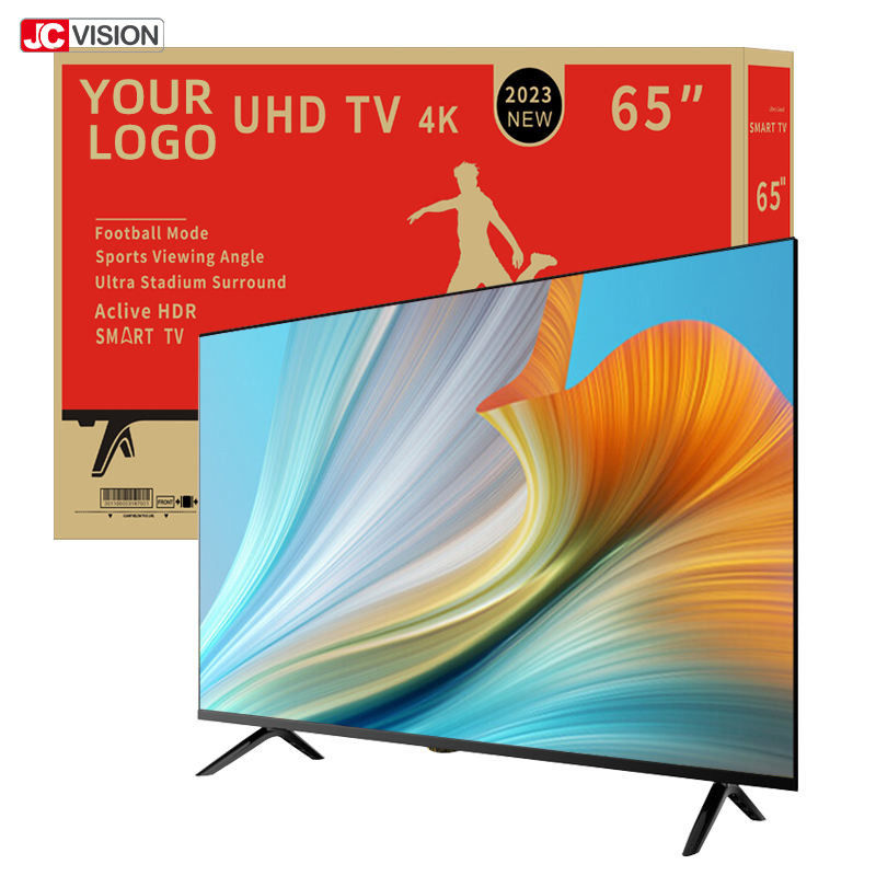 JCVISION 65 polegadas Smart TV Indoor Digital Signage Displays com OSD multilíngue