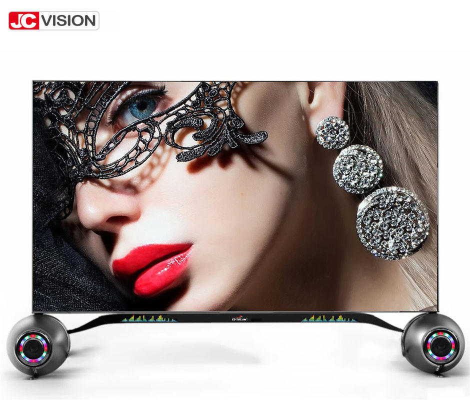 JCVISION 75 polegadas 4K Crystal UHD HDR 2060P LED Smart TV Televisão 65 polegadas 32 polegadas Smart com Wifi