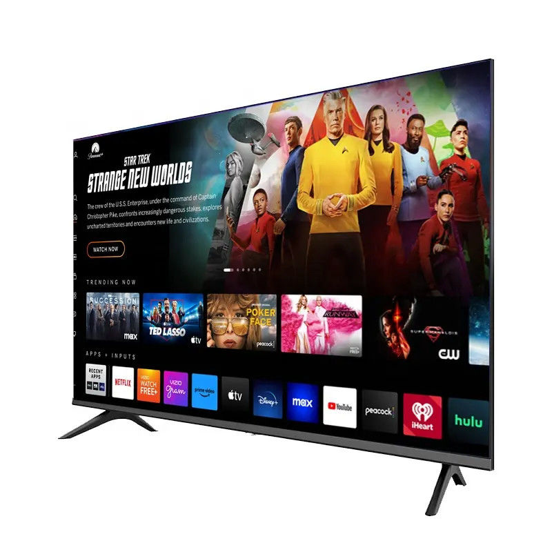 Smart TV 43 polegadas Televisão 4k 32 40 43 50 65 polegadas TV LED com Android WiFi 45 polegadas Google Smart TVs