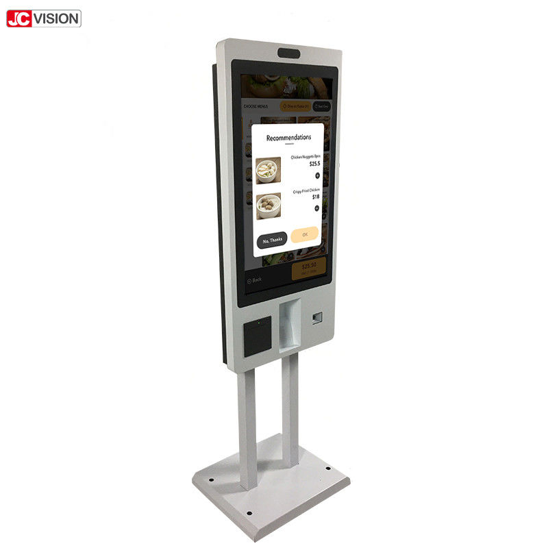 Sistema pedindo do multi auto do restaurante da máquina 32inch do pagamento do quiosque do écran sensível