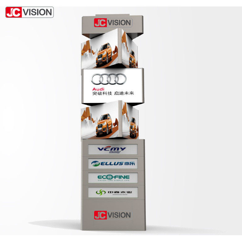 JCVISION personalizou a exposição de gerencio da torre do diodo emissor de luz da exposição exterior do Signage de Digitas