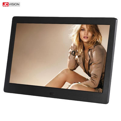 moldura para retrato de 10 Digitas da polegada com vídeo ajustável do apoio 1080P do brilho do quadro da foto de Digitas da tela de 1920x1080 IPS