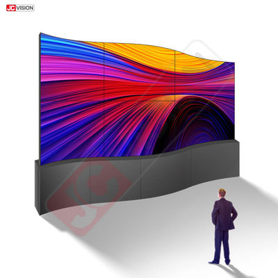 Jcvision LOFIT Flexível Ecrã fixado P4 LED Instalação ao ar livre Grande publicidade Ecrã de vídeo Parede super fina